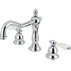 Outlet Vintage 8 to 16-Inch Widespread Three-Hole Bathroom Faucet 8