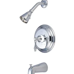 Hot Vintage Trim Only for Single Handle Tub and Shower Faucet in Polished Chrome Tub & Shower Sets