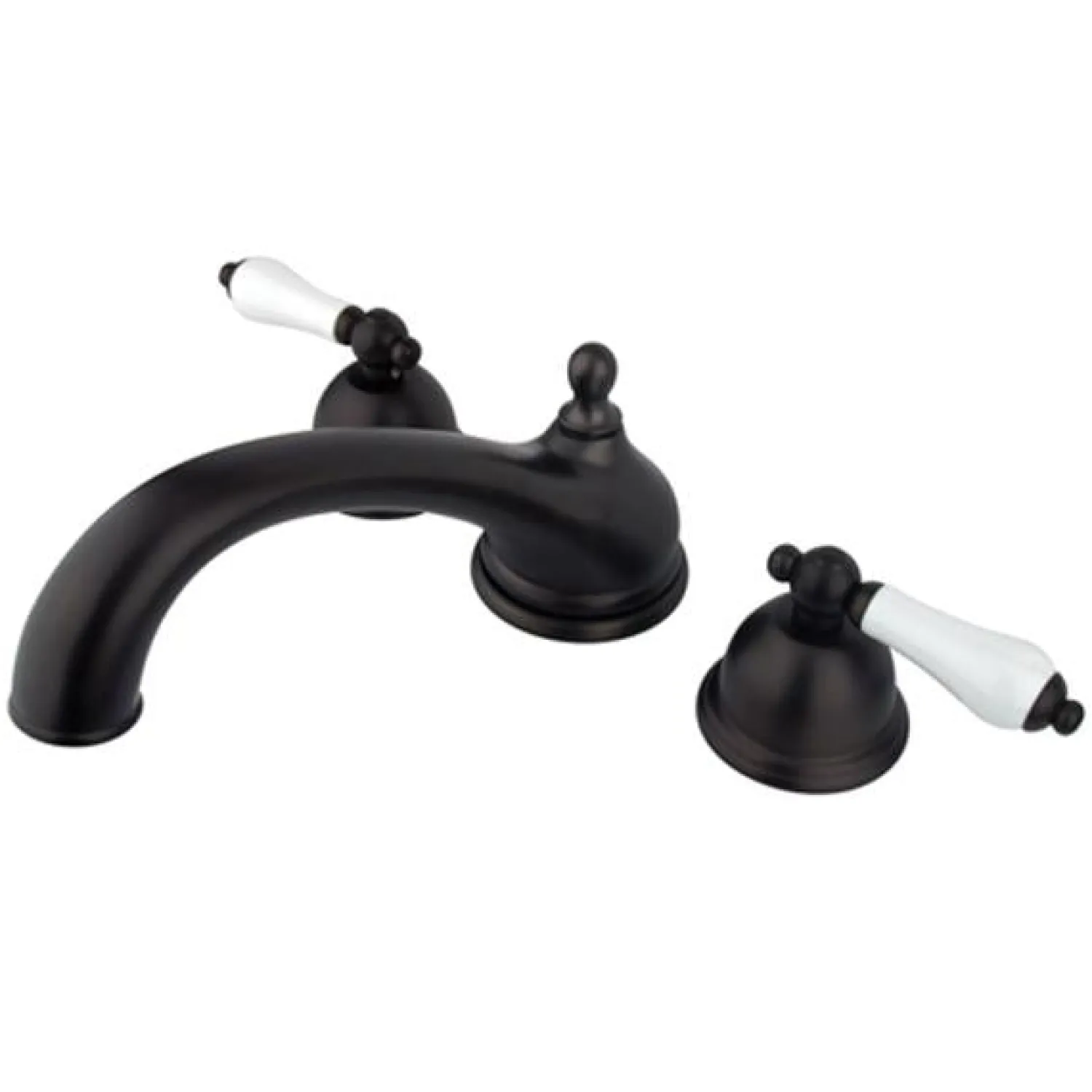 Hot Vintage Two Handle Solid Brass Roman Tub Filler Tub Faucets