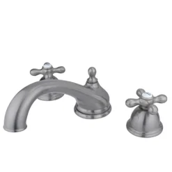 Sale Vintage Two Handle Three Hole Roman Tub Filler Tub Faucets