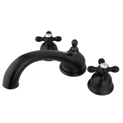Sale Vintage Two Handle Three Hole Roman Tub Filler Tub Faucets