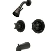 Sale Vintage Two Handle Tub and Shower Faucet Tub & Shower Sets