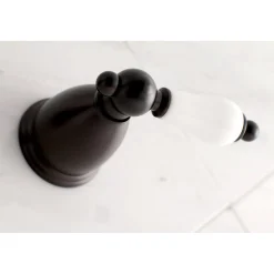 New Vintage Wall Mount 2-Handle Bathroom Faucet Wall Mount