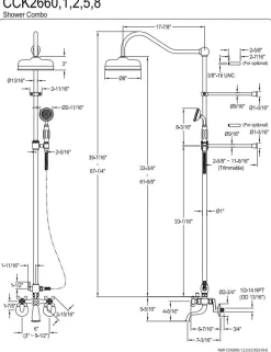 Discount Vintage Wall Mount Clawfoot Tub and Shower Package in Polished Brass Tub Faucets