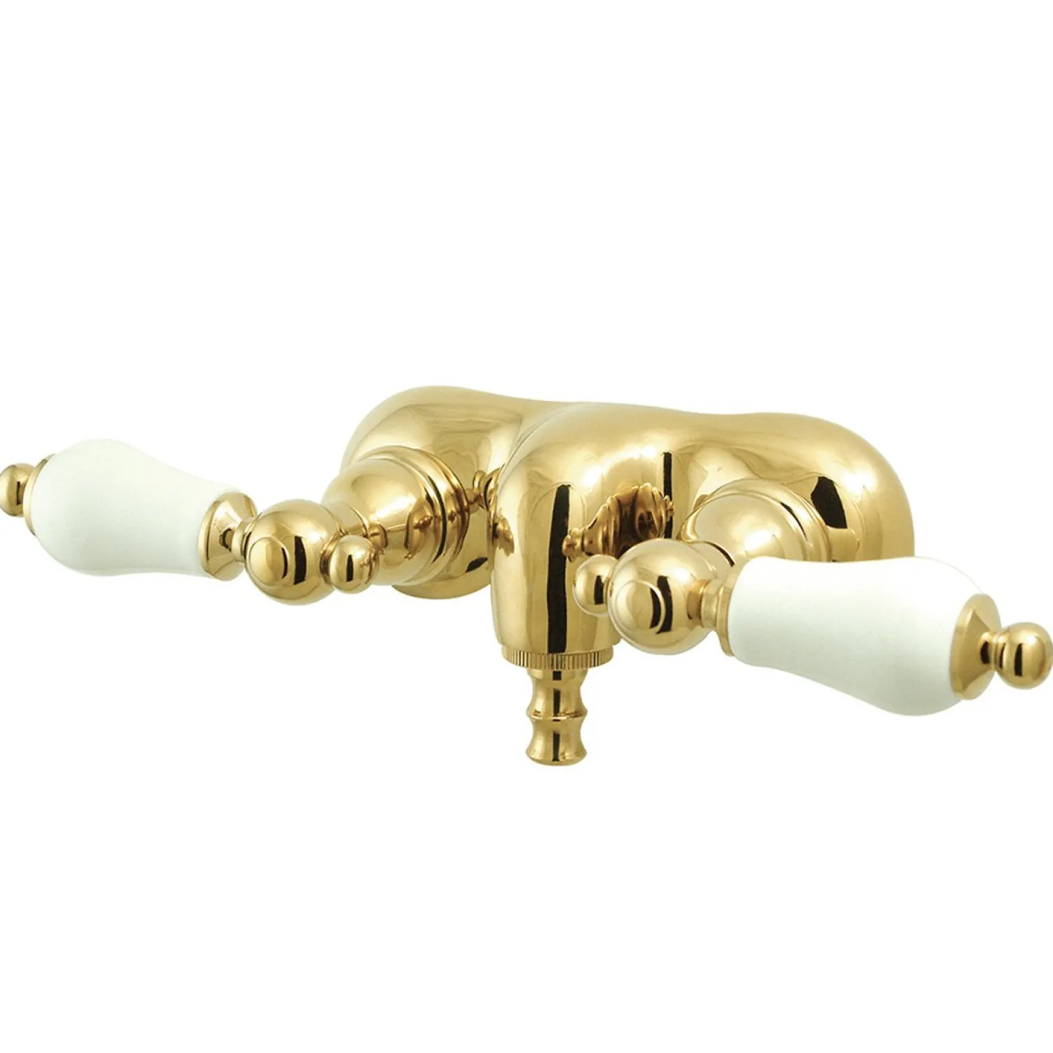 Outlet Vintage Wall Mount Clawfoot 3-3/8" Tub Filler Tub Faucets
