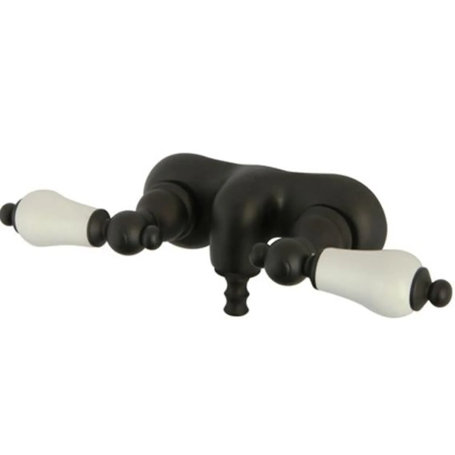 Outlet Vintage Wall Mount Clawfoot 3-3/8" Tub Filler Tub Faucets