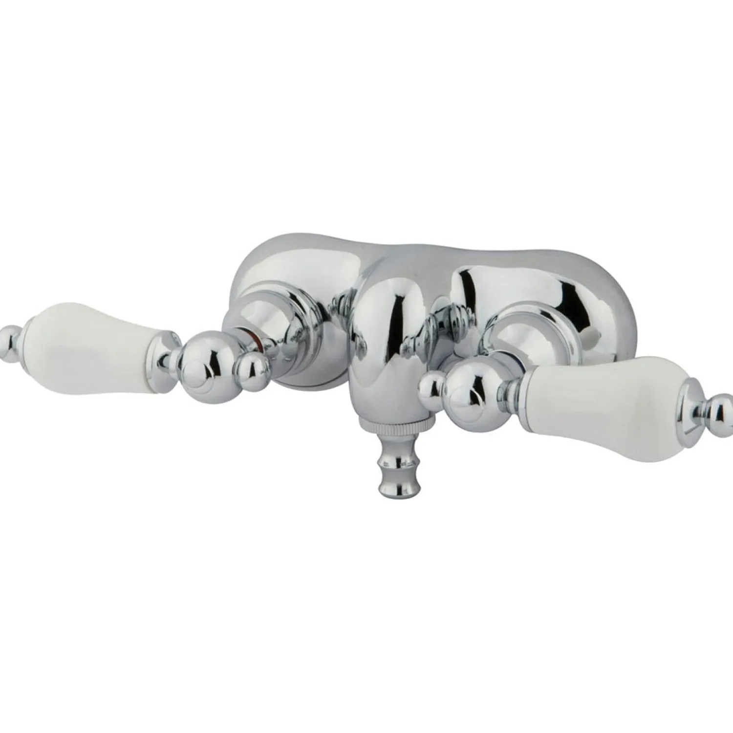 Outlet Vintage Wall Mount Clawfoot 3-3/8" Tub Filler Tub Faucets