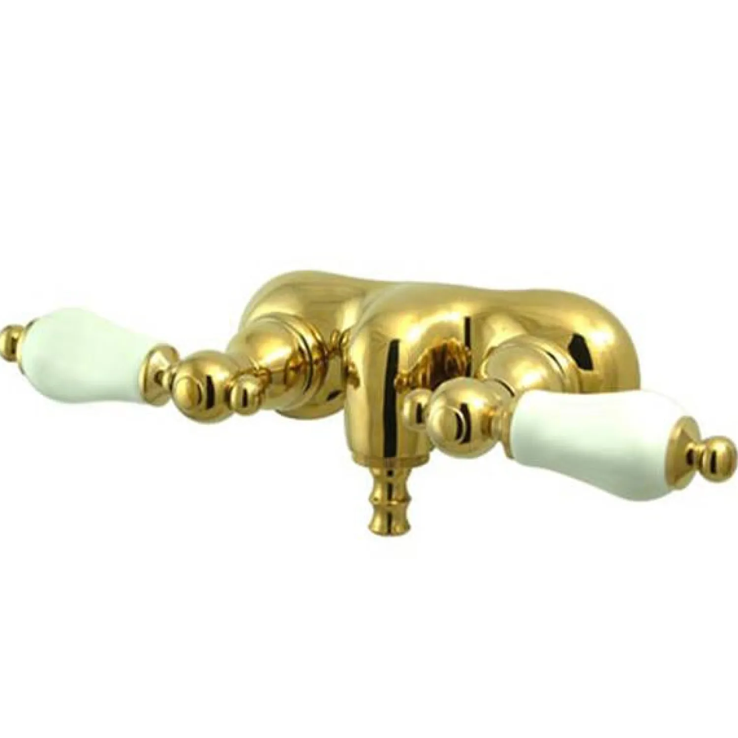 Outlet Vintage Wall Mount Clawfoot 3-3/8" Tub Filler Tub Faucets