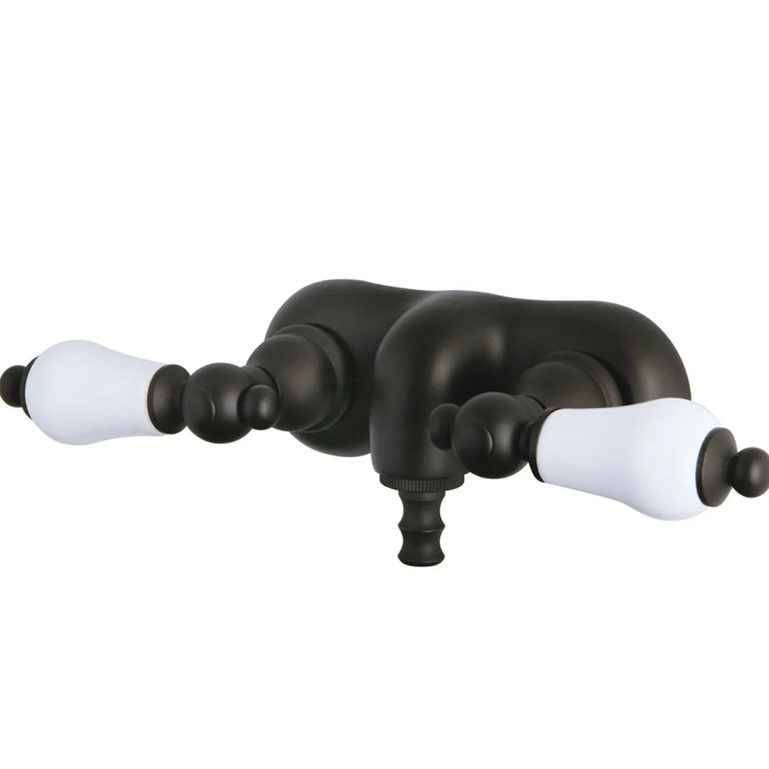 Outlet Vintage Wall Mount Clawfoot 3-3/8" Tub Filler Tub Faucets