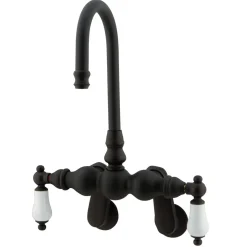 Sale Vintage Wall Mount Clawfoot Tub Filler Faucet with 3-3/8