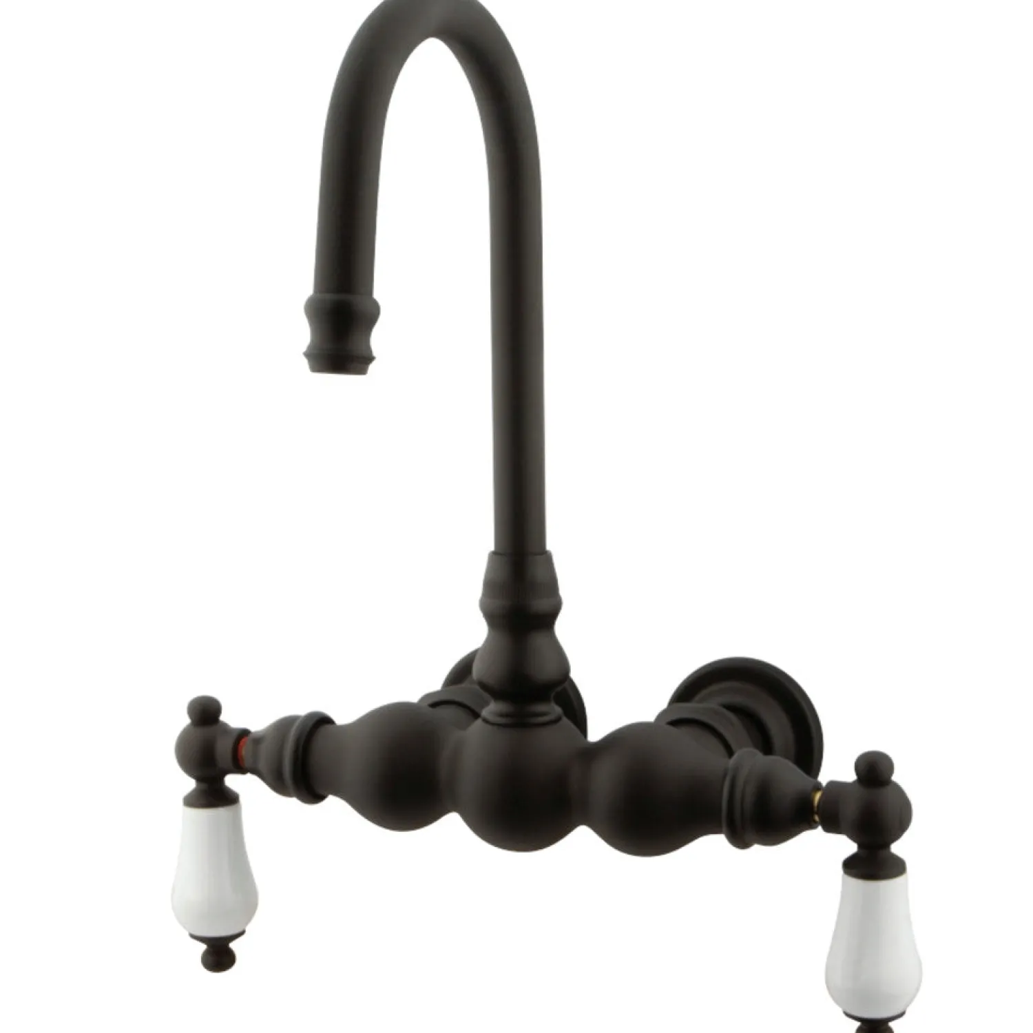 Outlet Vintage Wall Mount Clawfoot Tub Filler Faucet Tub Faucets