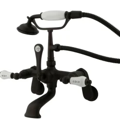 Sale Vintage Wall Mount Clawfoot Tub Filler Faucet with Hand Shower Tub Faucets