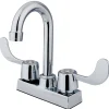 Hot Vista Handle 4" Centerset Bar Faucet in Polished Chrome Bar Faucets