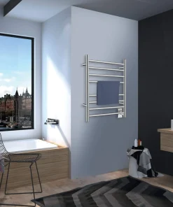 Best Wall Mount Hardwired or Plug-In Towel Warmer in Brushed Nickel Towel Warmers|Towel Warmers