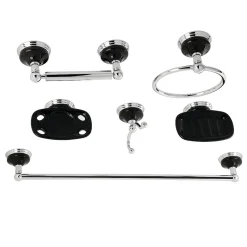Water Onyx 6-Piece Bathroom Accessory Set Accessory Packages
