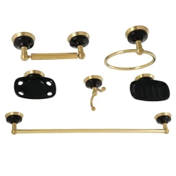 Water Onyx 6-Piece Bathroom Accessory Set Accessory Packages