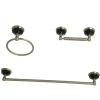 Discount Water Onyx 3-Piece 20.75" Bathroom Accessory Set Accessory Packages