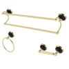 Best Water Onyx 3-Piece Bathroom Accessory Set Accessory Packages