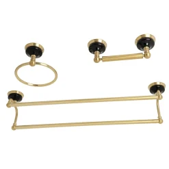 Best Water Onyx 3-Piece Bathroom Accessory Set Accessory Packages