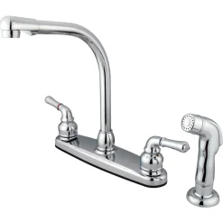 Best Water Saving Magellan Centerset Kitchen Faucet with Matching Side Sprayer Faucets With Side Spray