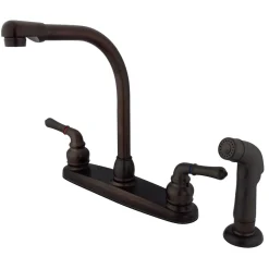 Best Water Saving Magellan Centerset Kitchen Faucet with Matching Side Sprayer Faucets With Side Spray