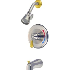 Sale Water Saving Magellan Tub and Shower Faucet with Water Savings Showerhead Tub & Shower Sets