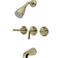 Online Water Saving Magellan 3-Handle Tub and Shower Faucet with Water Savings Showerhead Tub & Shower Sets