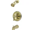 Discount Water Saving Magellan Single Handle Tub and Shower Faucet with 1.5GPM Showerhead Tub & Shower Sets