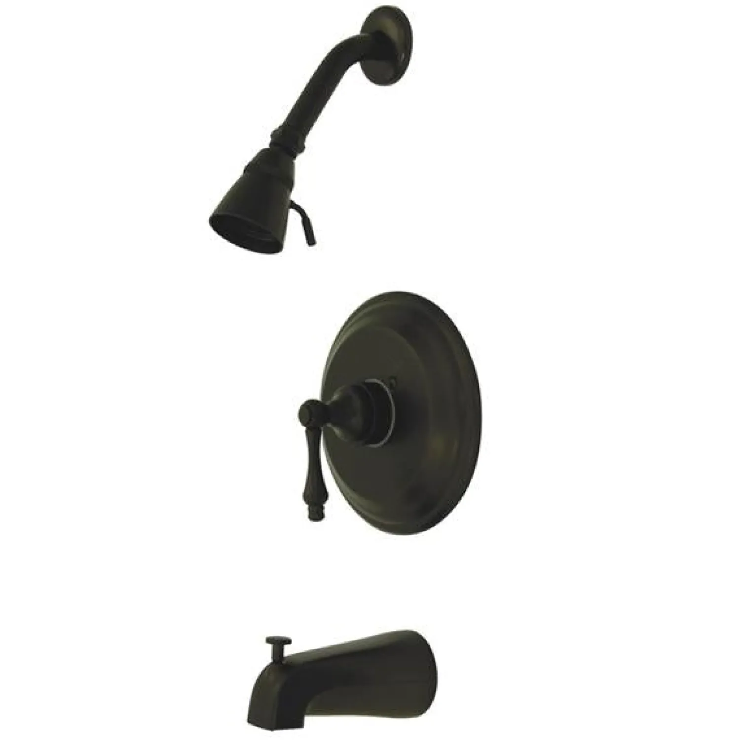 Discount Water Saving Restoration Tub and Shower Faucet with Lever Handles Tub & Shower Sets