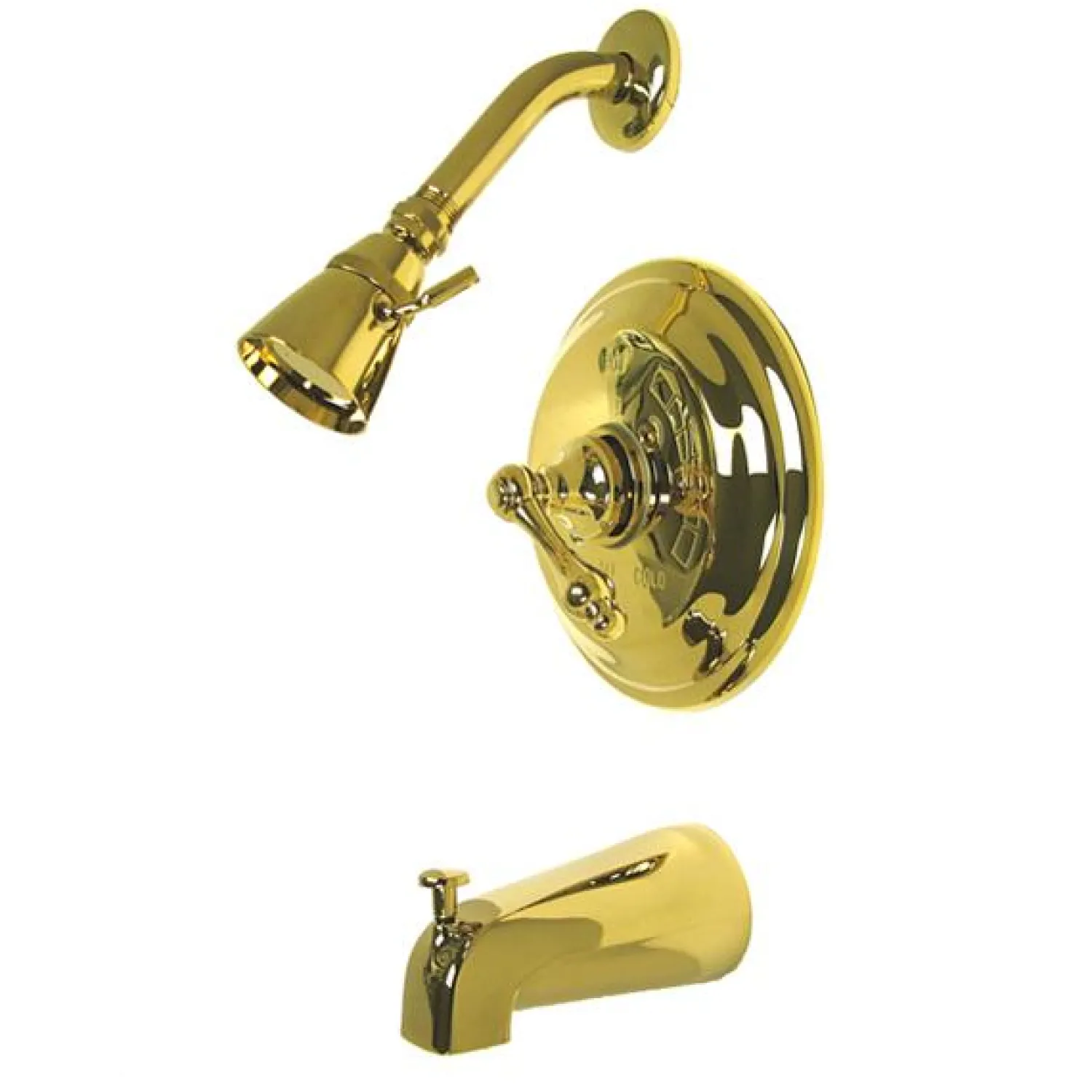 Discount Water Saving Restoration Tub and Shower Faucet with Lever Handles Tub & Shower Sets