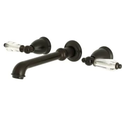 Best Wilshire Two-Handle Wall Mount Bathroom Faucet Wall Mount