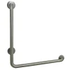 Outlet 24" x 24" L-Shaped Stainless Steel ADA Grab Grab Bars