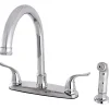 Outlet Yosemite 8-Inch Centerset Kitchen Faucet with Side Sprayer Faucets With Side Spray