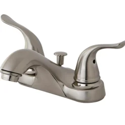 Sale Yosemite 4-Inch Centerset Two Handle Lavatory Faucet with Pop-up Drain 4" Center Set
