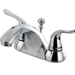 Hot Yosemite 4-inch Centerset Two Handle Lavatory Faucet 4" Center Set