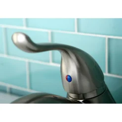 New Yosemite KB5548YL 4-inch Centerset Single Handle Lavatory Faucet in Satin Nickel 4" Center Set