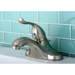 New Yosemite KB5548YL 4-inch Centerset Single Handle Lavatory Faucet in Satin Nickel 4