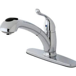 New Yosemite Single-Handle Pull-Out Kitchen Faucet Single Hole