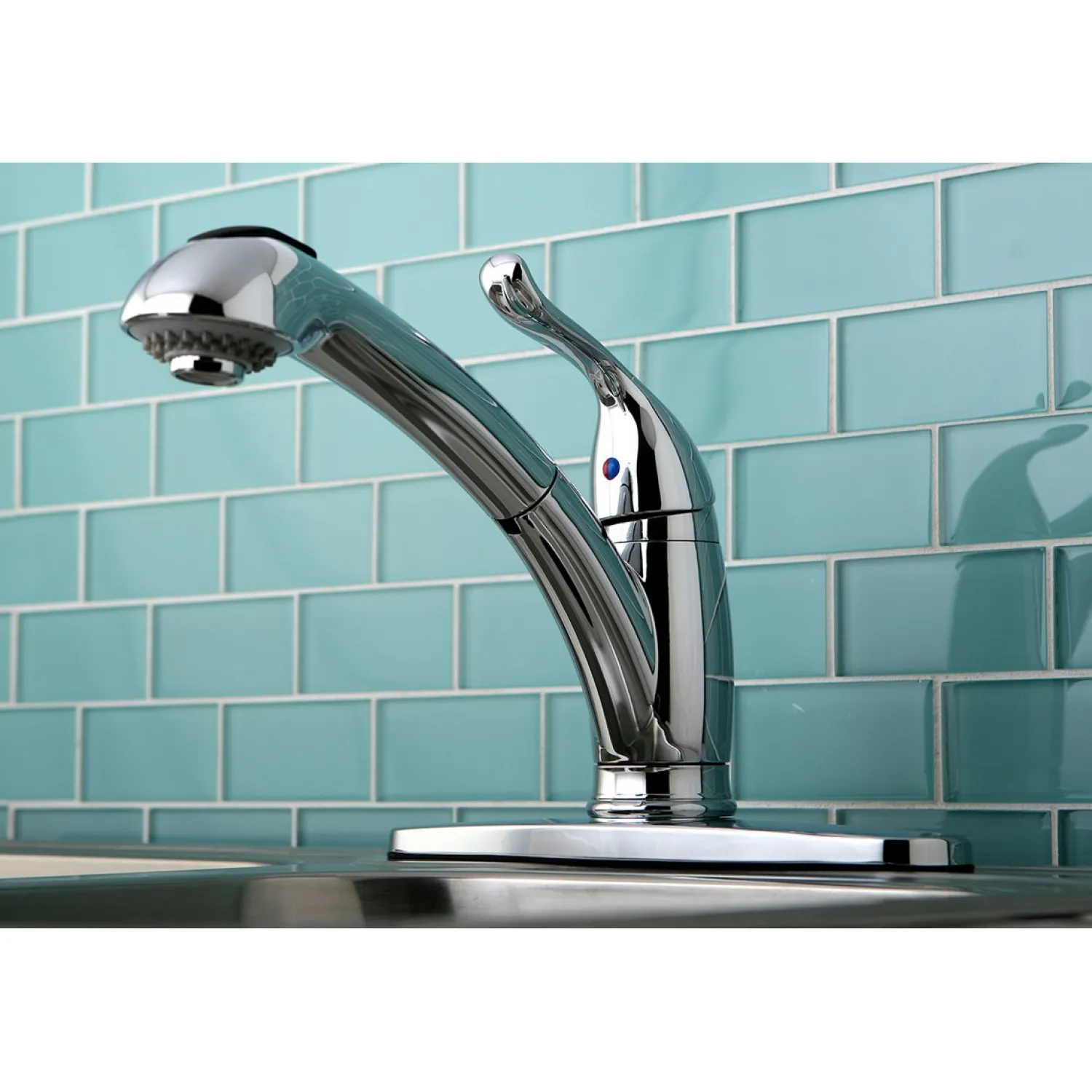 New Yosemite Single-Handle Pull-Out Kitchen Faucet Single Hole