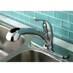 New Yosemite Single-Handle Pull-Out Kitchen Faucet Single Hole