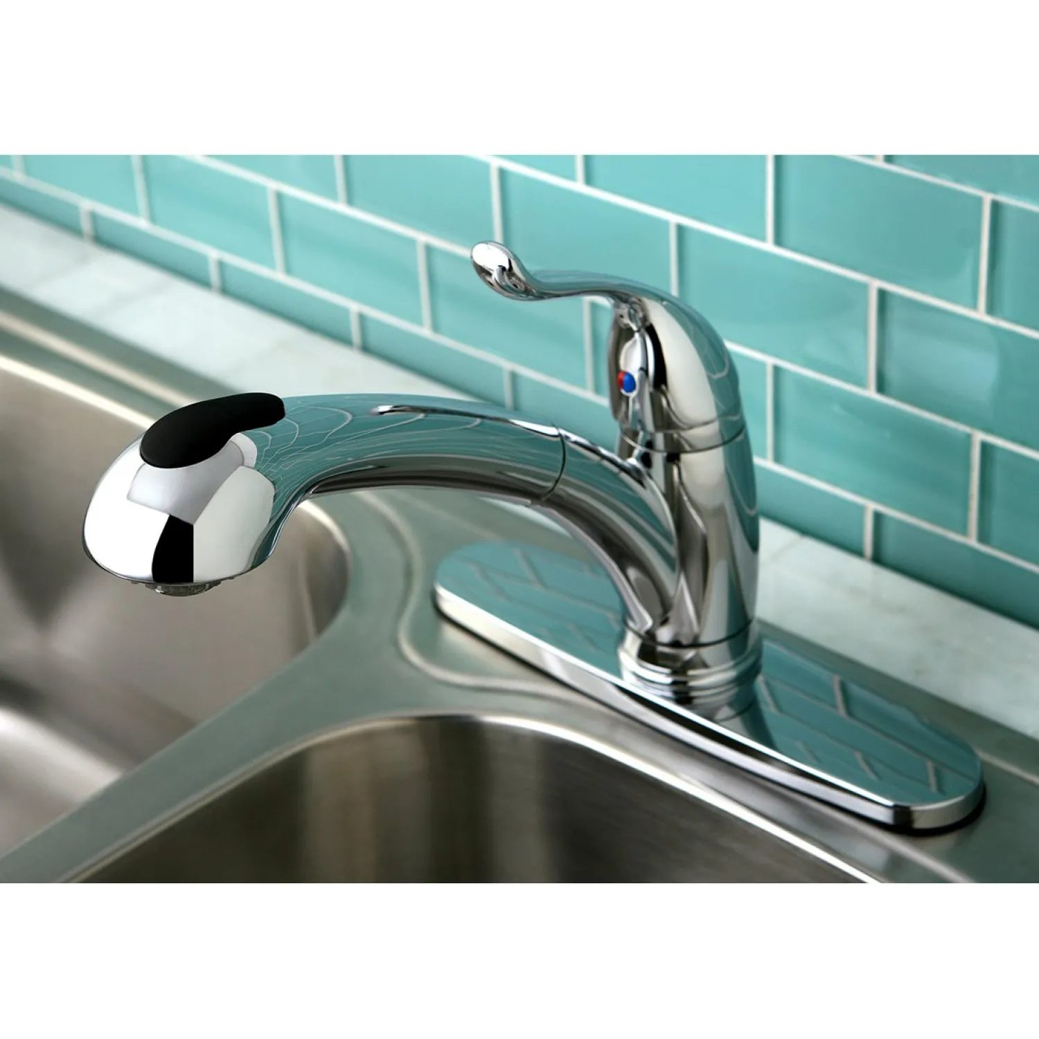 New Yosemite Single-Handle Pull-Out Kitchen Faucet Single Hole