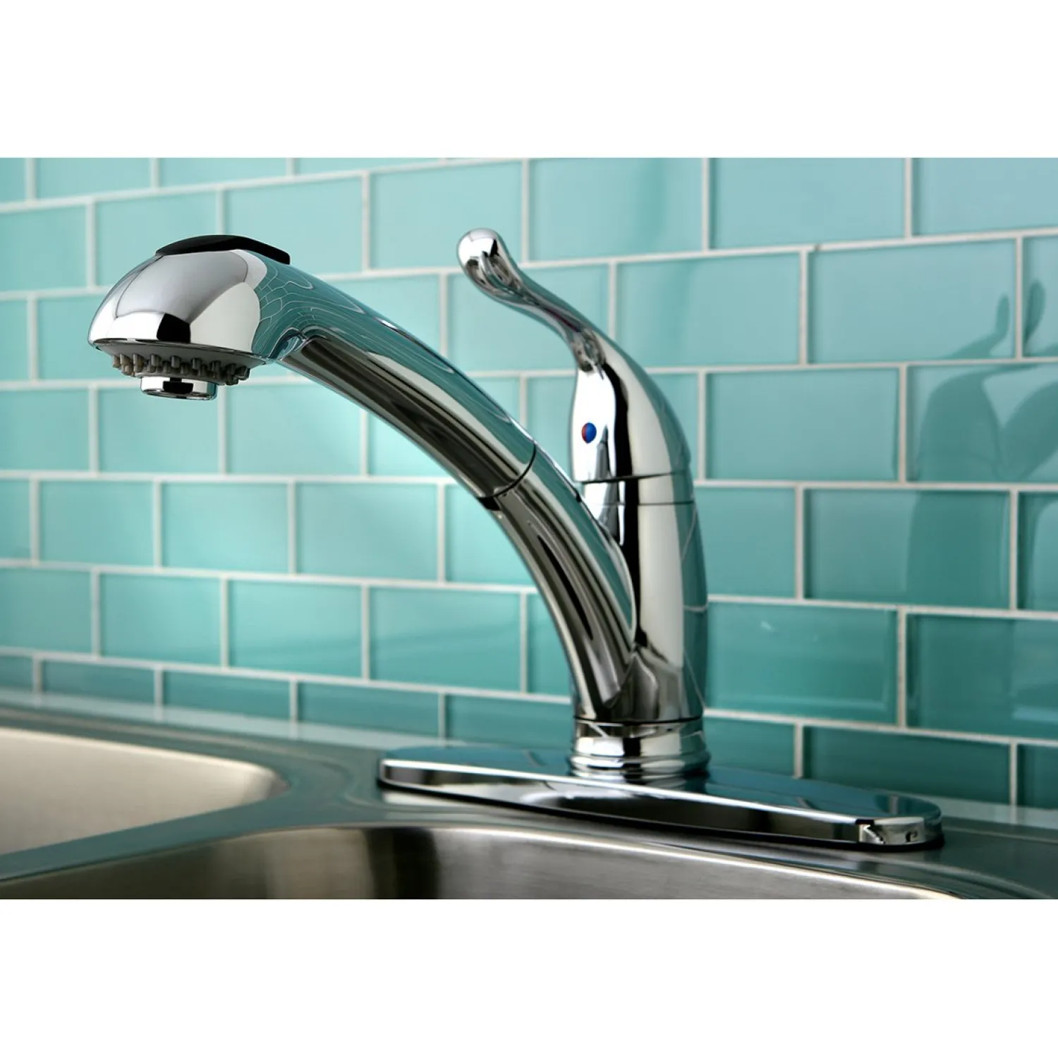 New Yosemite Single-Handle Pull-Out Kitchen Faucet Single Hole