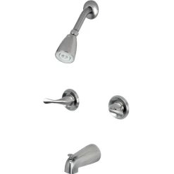 Hot Yosemite Two Handle Tub Shower Faucet Tub & Shower Sets