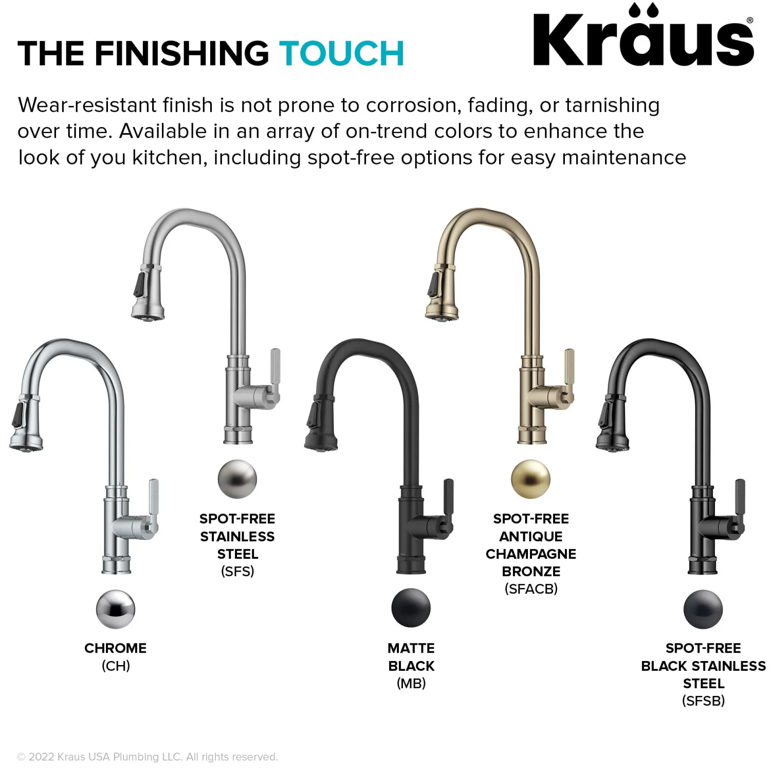 Allyn Industrial Pull-Down Kitchen Faucet in Spot-Free Black Stainless Steel Single Hole