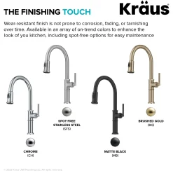 New Allyn Nut & Bolt Diamond Cut Matte Black Kitchen Faucet Single Hole