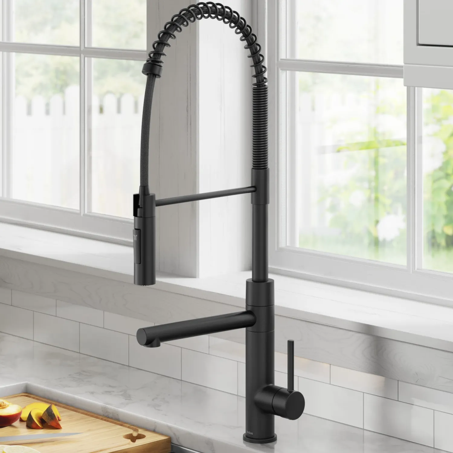 Outlet Artec Pro Commercial Style Single Handle Kitchen Faucet with Pot Filler in Matte Black Single Hole