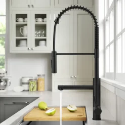 Outlet Artec Pro Commercial Style Single Handle Kitchen Faucet with Pot Filler in Matte Black Single Hole