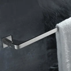 New Aura Bathroom Accessories - Towel Bar 600mm Towel Bars