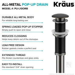 Sale Bathroom Sink Pop-Up Drain with Extended Thread Sink Drains|Overflow Bathroom Sink Drains