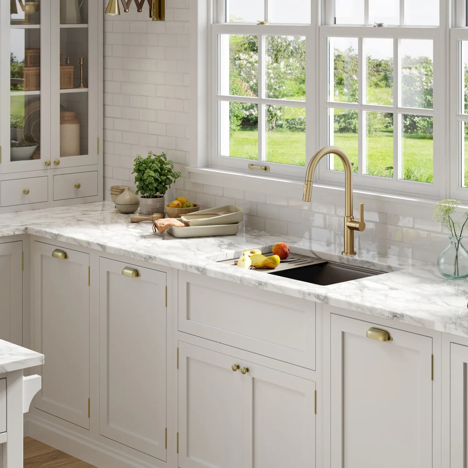 Bellucci Workstation 30" Undermount Granite Composite Single Bowl Kitchen Sink with Accessories Workstation Sinks|Single Bowl Sinks
